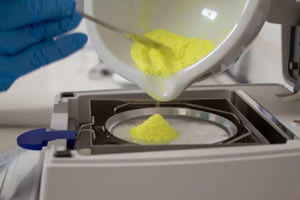 pruebas laboratorio quimico